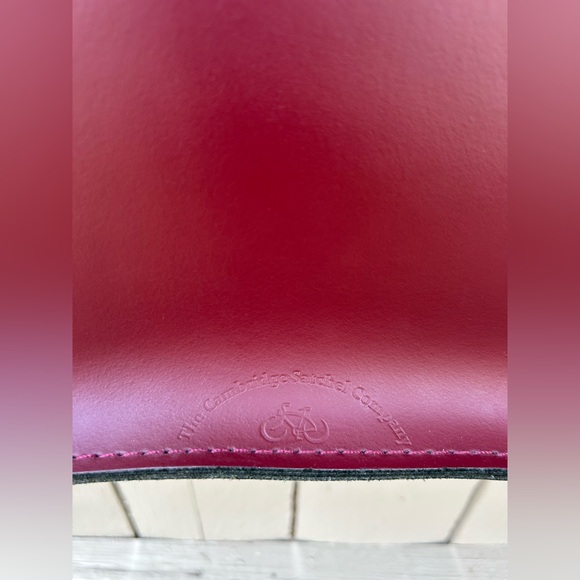 The Cambridge Satchel Company Crossbody Bag Oxblood Made in England - Picture 7 of 16